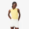 Polo sin mangas elástico L.12.D de corte ajustado para mujer