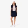 Polo sin mangas elástico L.12.D de corte ajustado para mujer