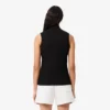 Polo sin mangas elástico L.12.D de corte ajustado para mujer