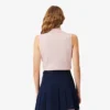 Polo sin mangas elástico L.12.D de corte ajustado para mujer