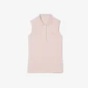 Polo sin mangas elástico L.12.D de corte ajustado para mujer