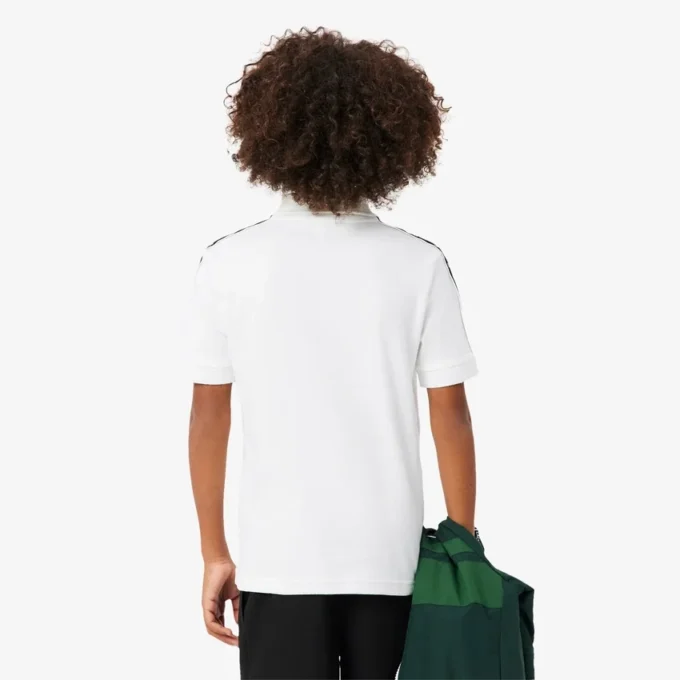 Polos de algodón Pima con rayas de la marca