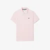 Polos de algodón y poliéster de corte regular para hombre