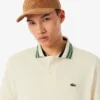 Polos de cuello rayado de corte clásico «Made in France» para hombre