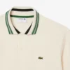 Polos de cuello rayado de corte clásico «Made in France» para hombre