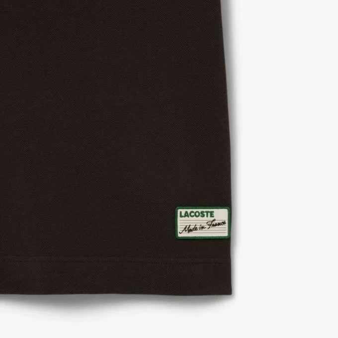 Polos de cuello rayado de corte clásico «Made in France» para hombre