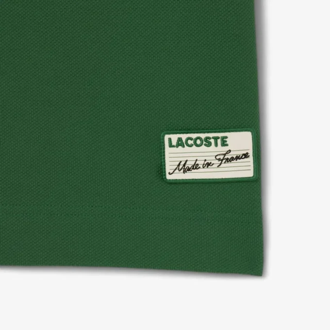 Polos de cuello rayado de corte clásico «Made in France» para hombre