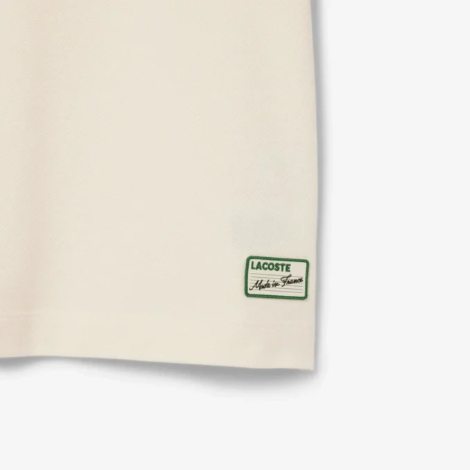 Polos de cuello rayado de corte clásico «Made in France» para hombre