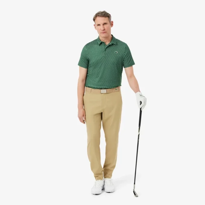 Polos de golf estampados de corte regular