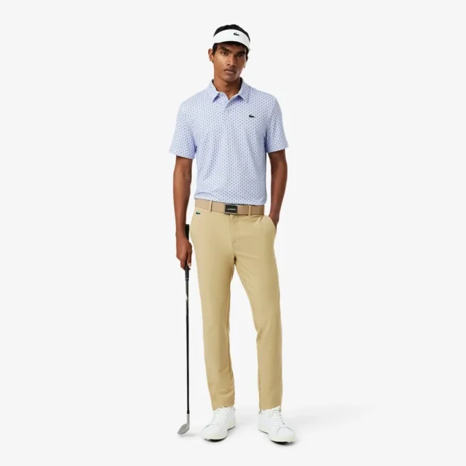 Polos de golf estampados de corte regular