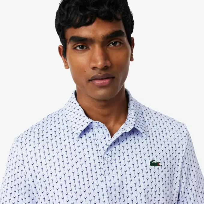 Polos de golf estampados de corte regular