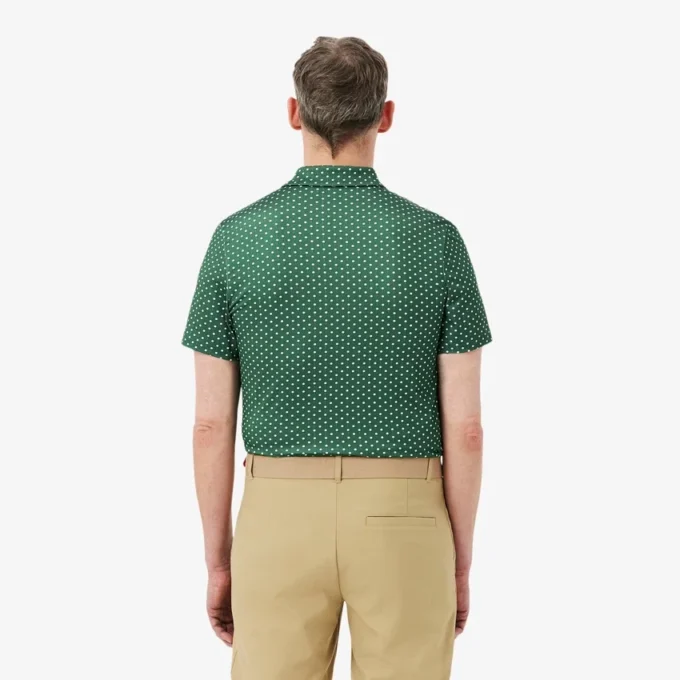 Polos de golf estampados de corte regular