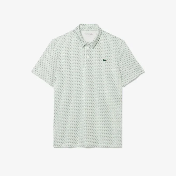 Polos de golf estampados de corte regular