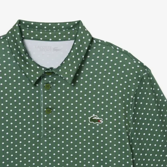 Polos de golf estampados de corte regular