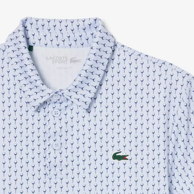 Polos de golf estampados de corte regular