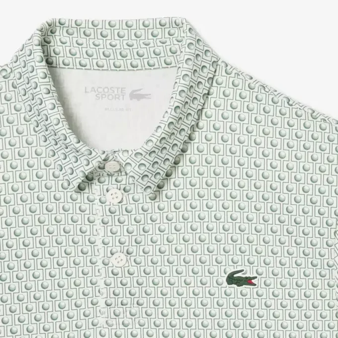 Polos de golf estampados de corte regular