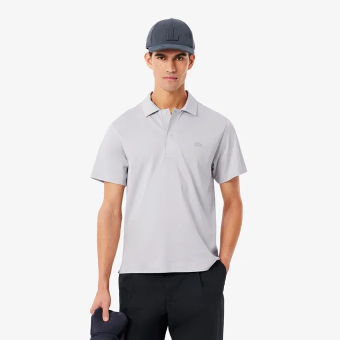 Polos de hombre Paris Classic Fit con cuello abierto y bordado