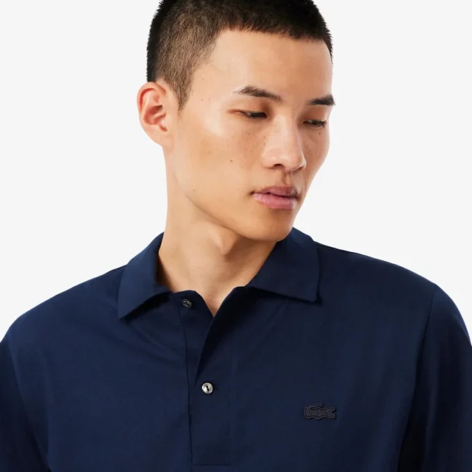 Polos de hombre Paris Classic Fit con cuello abierto y bordado