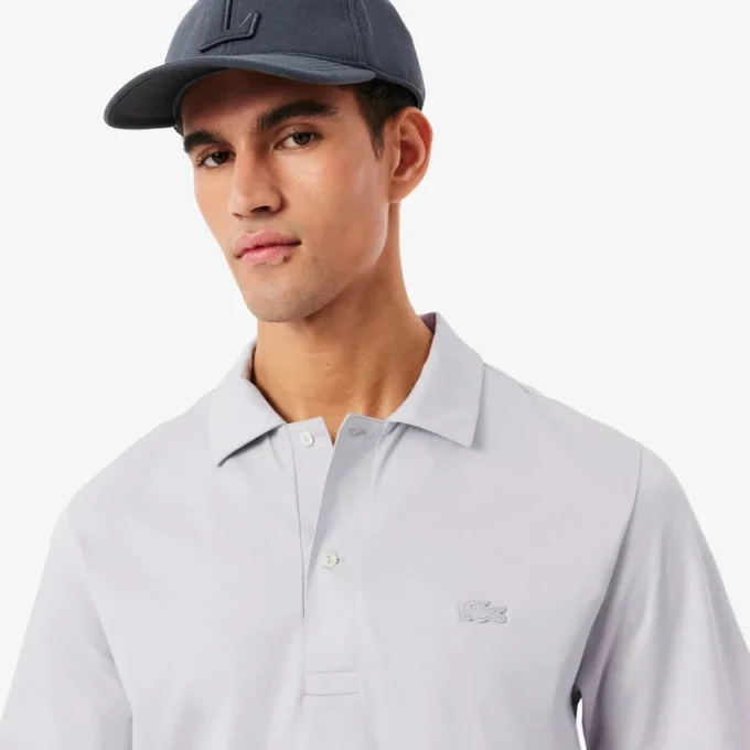 Polos de hombre Paris Classic Fit con cuello abierto y bordado