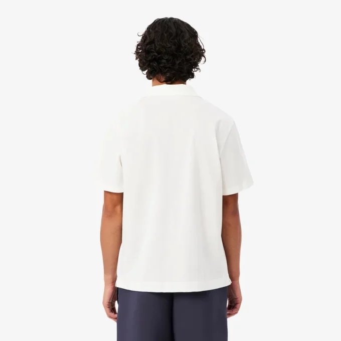 Polos de hombre Paris Classic Fit con cuello abierto y bordado