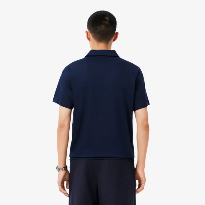 Polos de hombre Paris Classic Fit con cuello abierto y bordado