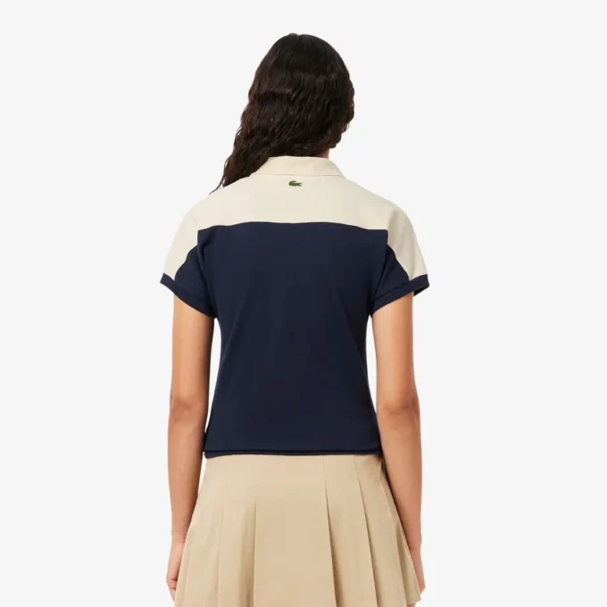 Polos de mujer de corte entallado a rayas, fabricados en Francia