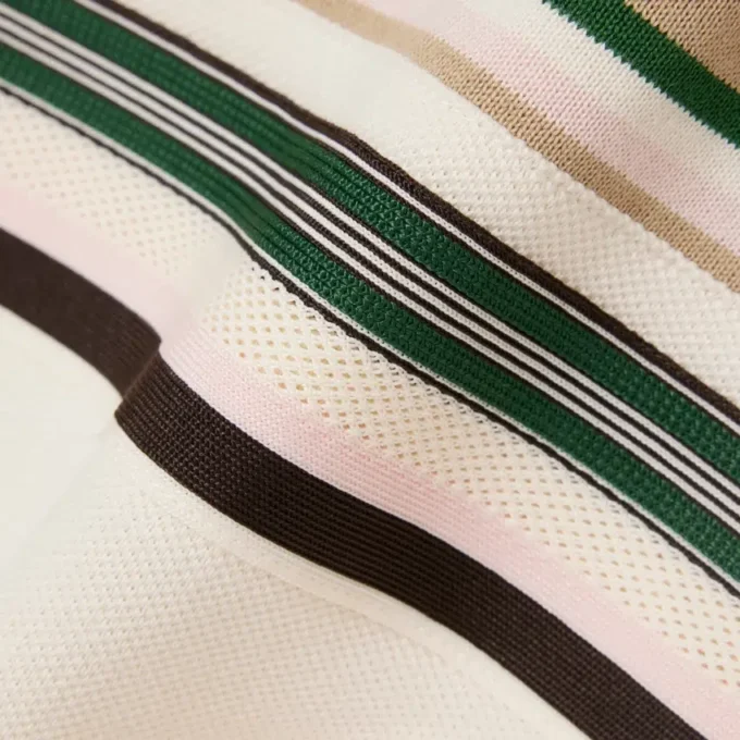 Polos de mujer de corte entallado a rayas, fabricados en Francia