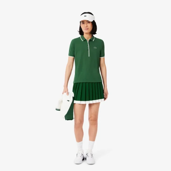 Polos de mujer de corte regular con tecnología termorreguladora para Tenis
