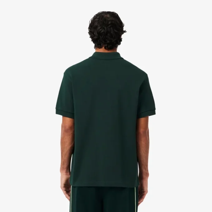 Polos de piqué con cocodrilo Landscape de corte clásico para hombre