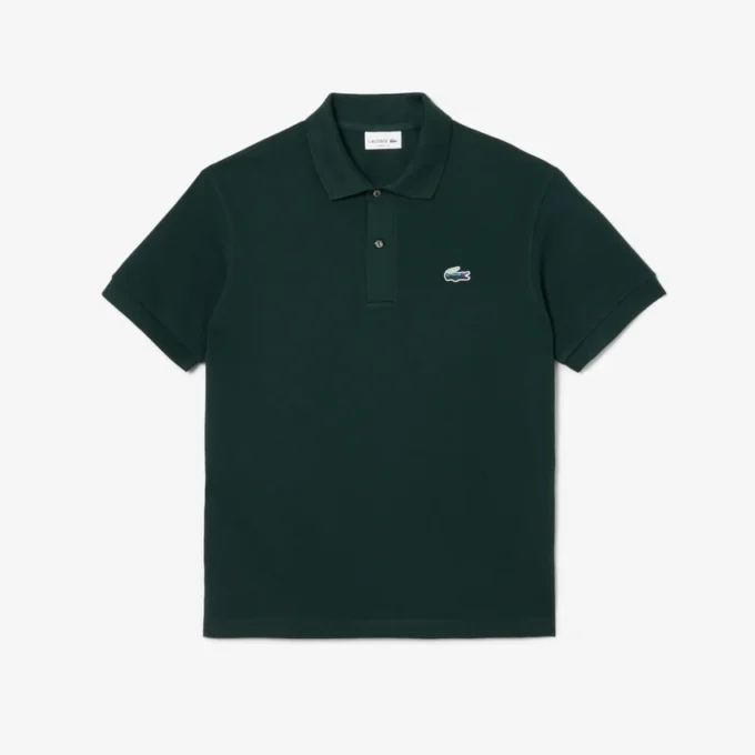 Polos de piqué con cocodrilo Landscape de corte clásico para hombre