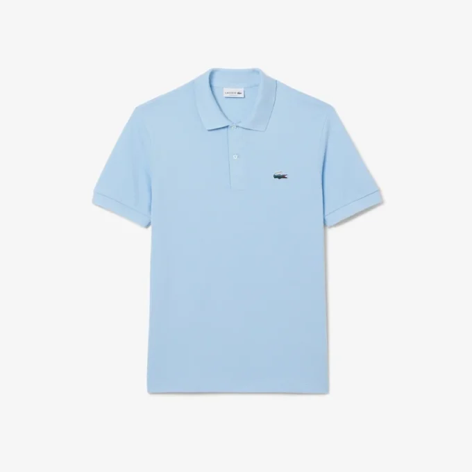 Polos de piqué con cocodrilo Landscape de corte clásico para hombre