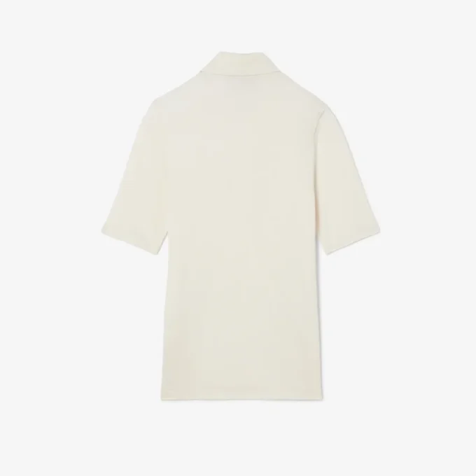Polos de seda Mini-Piqua de corte ajustado de la pasarela