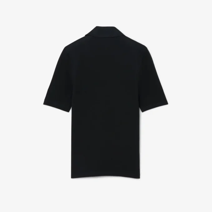 Polos de seda Mini-Piqua de corte ajustado de la pasarela