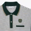 Polos Mini Piqué a rayas de corte regular para hombre