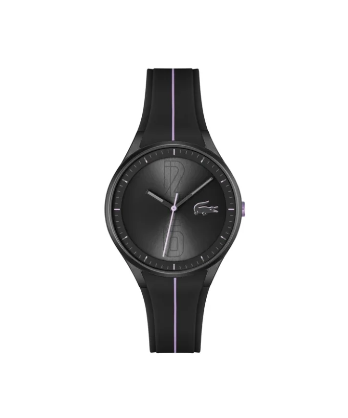 Reloj Atlanta de silicona con tres agujas