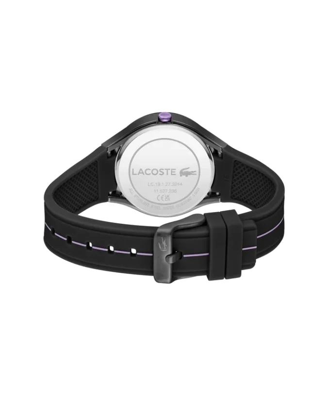 Reloj Atlanta de silicona con tres agujas