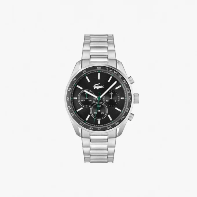 Reloj cronógrafo Boston de acero inoxidable