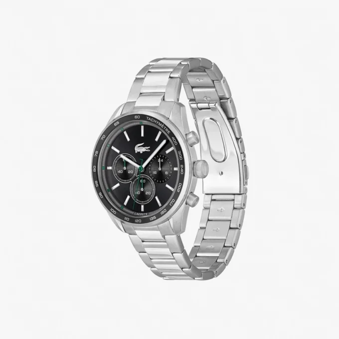 Reloj cronógrafo Boston de acero inoxidable
