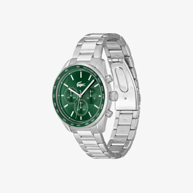 Reloj cronógrafo Boston de acero inoxidable