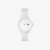 Reloj Lacoste.12.12 con correa de silicona blanca