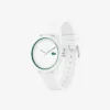 Reloj Lacoste.12.12 con correa de silicona blanca