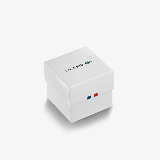 Reloj Lacoste.12.12 con correa de silicona blanca