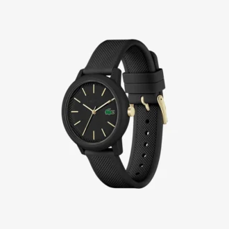 Reloj Lacoste.12.12 con correa de silicona negra