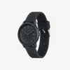 Reloj Lacoste.12.12 Move de 3 agujas con correa de silicona negra