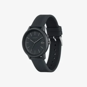 Reloj Lacoste.12.12 Move de 3 agujas con correa de silicona negra