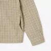 Sobrecamisa de cuadros de algodón grueso oversize para hombre