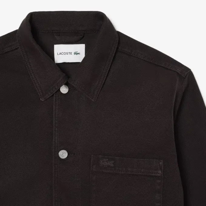 Sobrecamisa oversize de denim