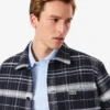 Sobrecamiseta de cuadros de algodón para hombre