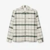 Sobrecamiseta de cuadros de algodón para hombre