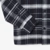 Sobrecamiseta de cuadros de algodón para hombre